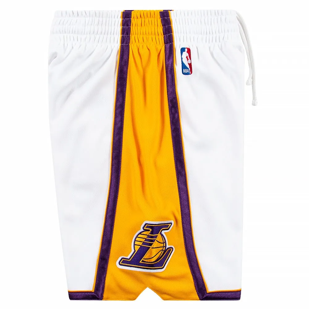 09-10 LA Lakers Authentic Short | White