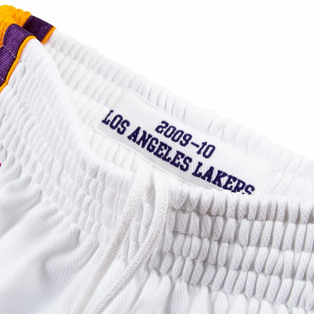 09-10 LA Lakers Authentic Short | White