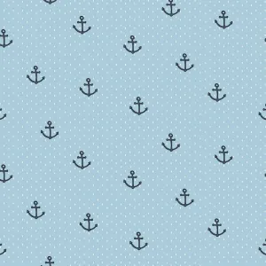 100% Cotton Print - Anchor