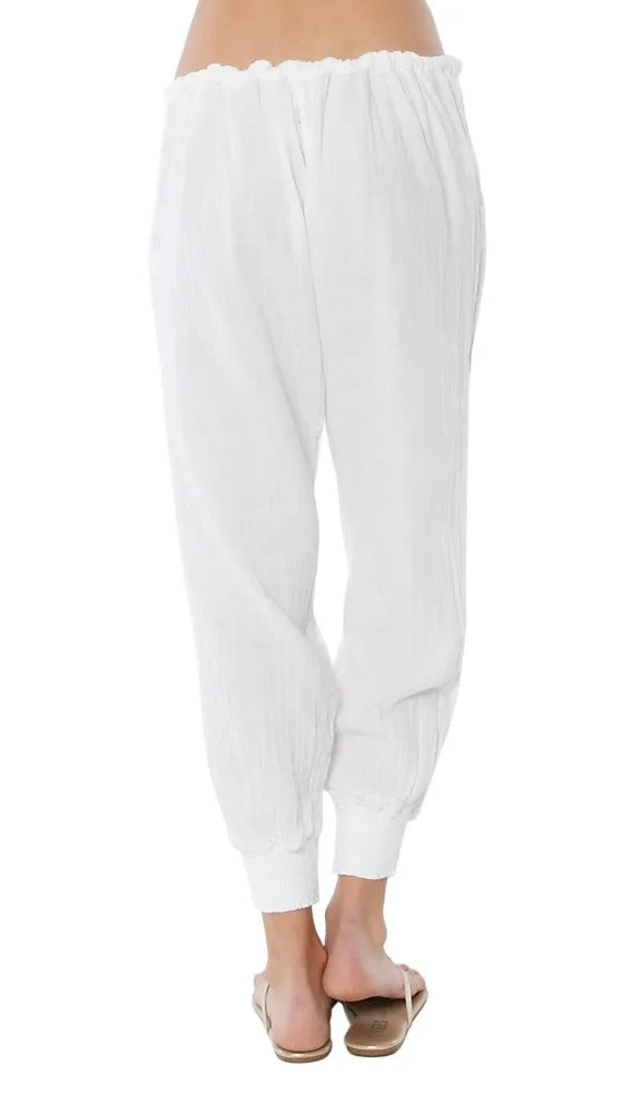 9Seed Fire Island Surf Pants White
