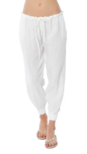 9Seed Fire Island Surf Pants White