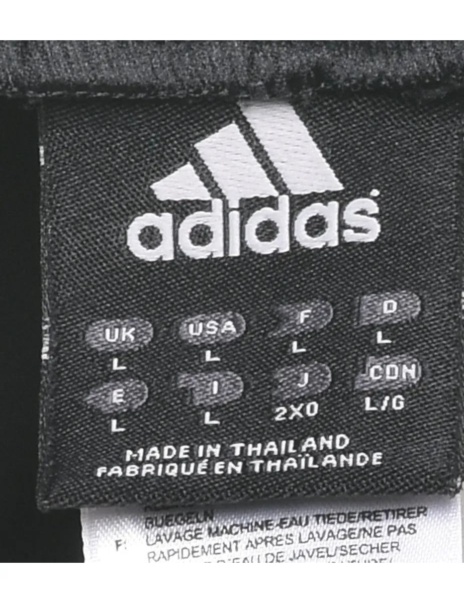 Adidas Black & White Track Pants - W33 L23