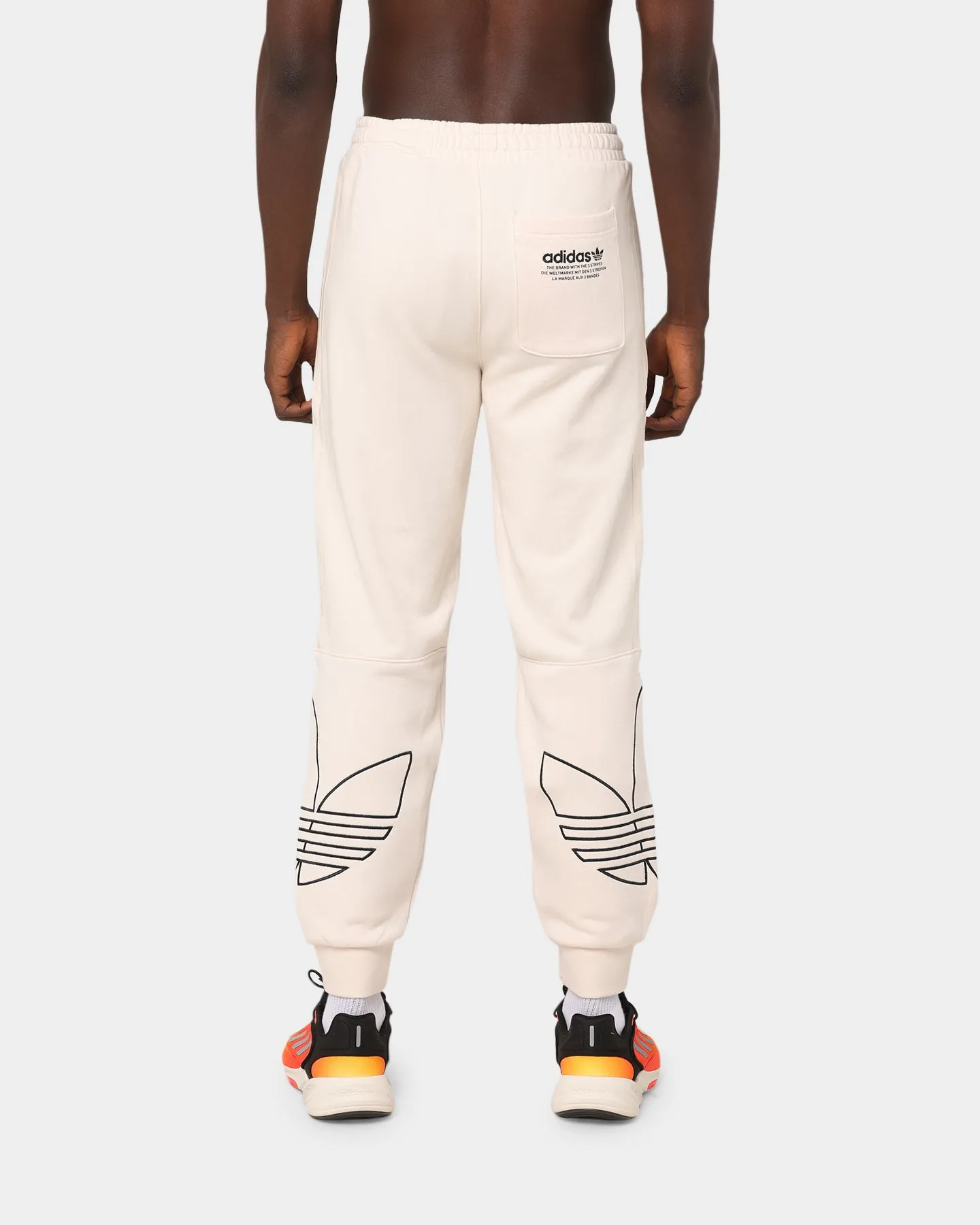 Adidas Tricolour Sweat Pants Wonder White