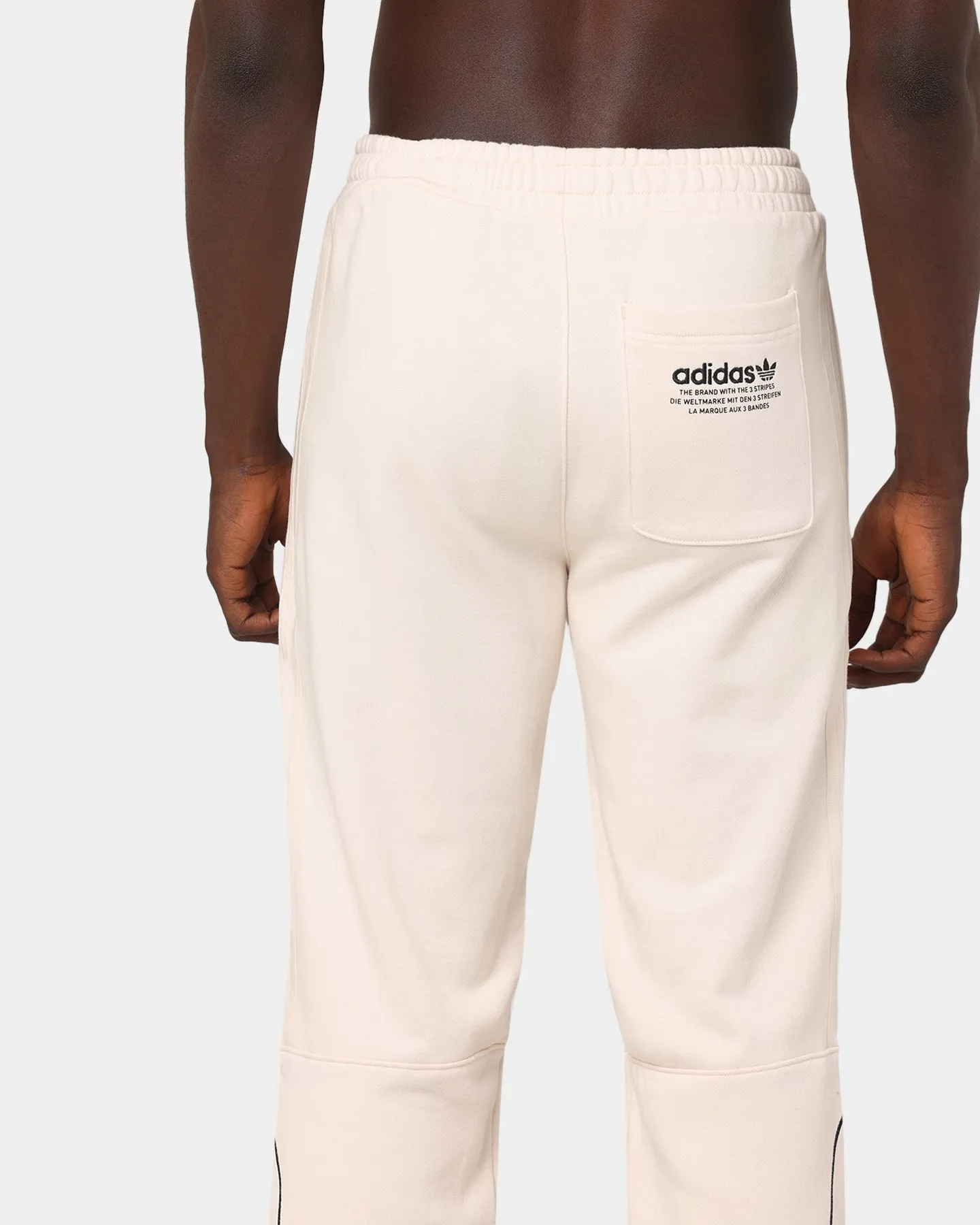 Adidas Tricolour Sweat Pants Wonder White