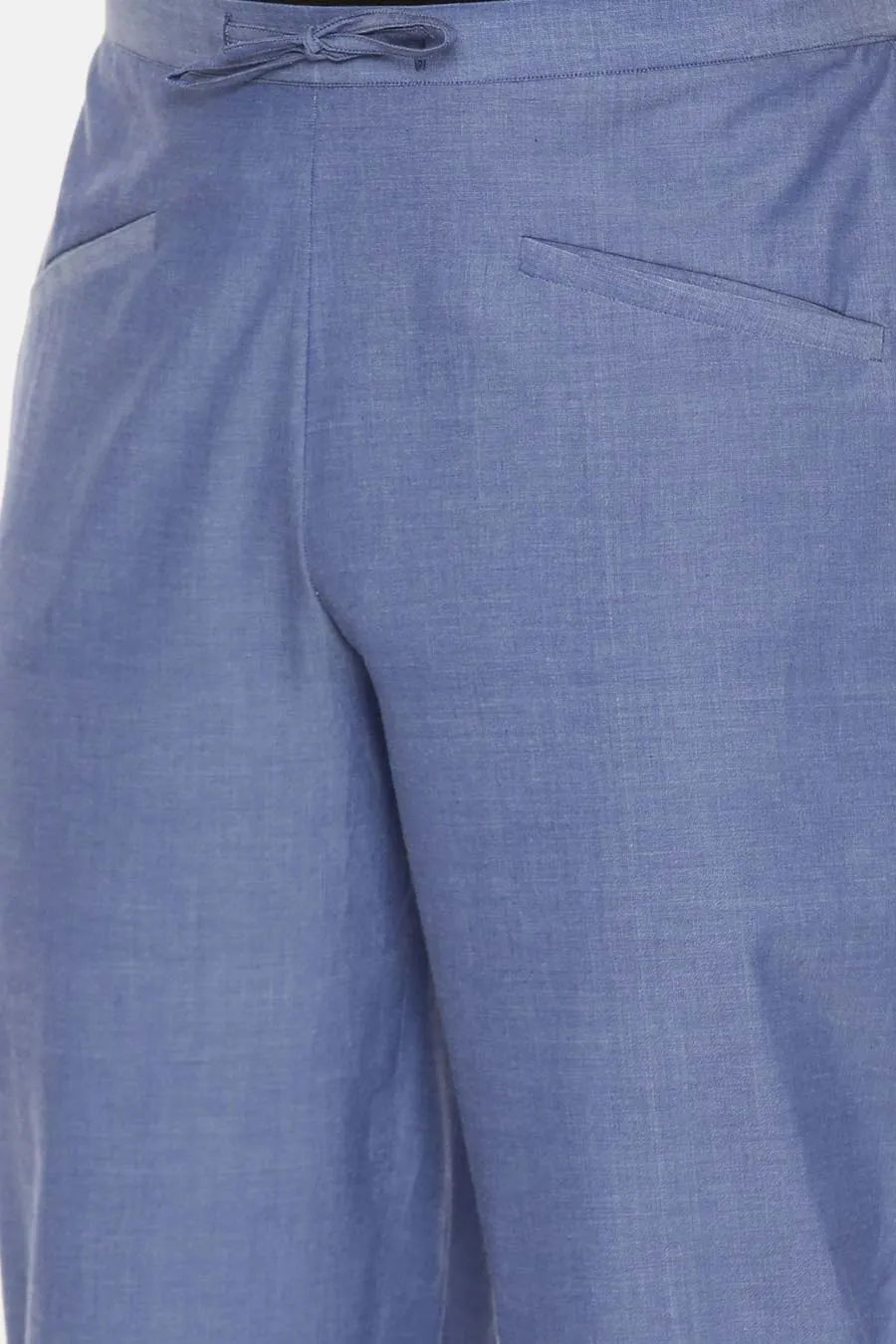 Blue Drawstring Pants