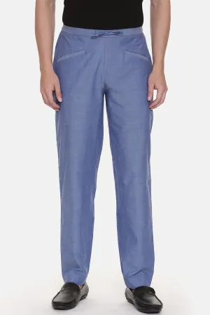 Blue Drawstring Pants