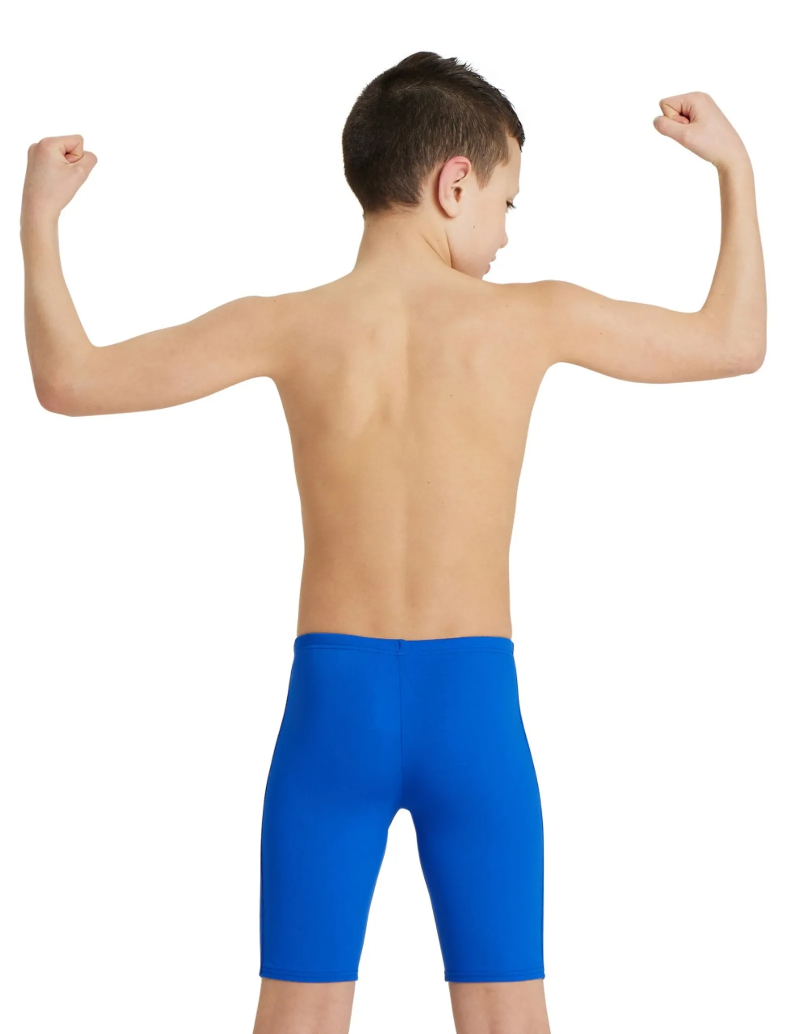 Boys Team Solid Swim Jammer - Royal/White