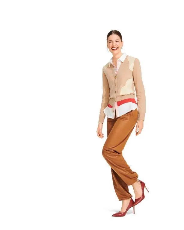 Burda Sewing Pattern 6085 Straight Leg Trousers