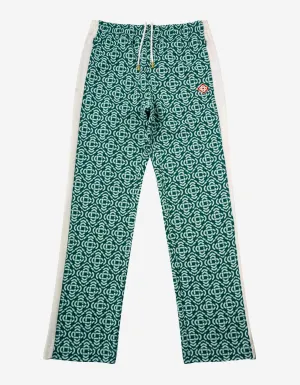 Casablanca Green Monogram Track Pants