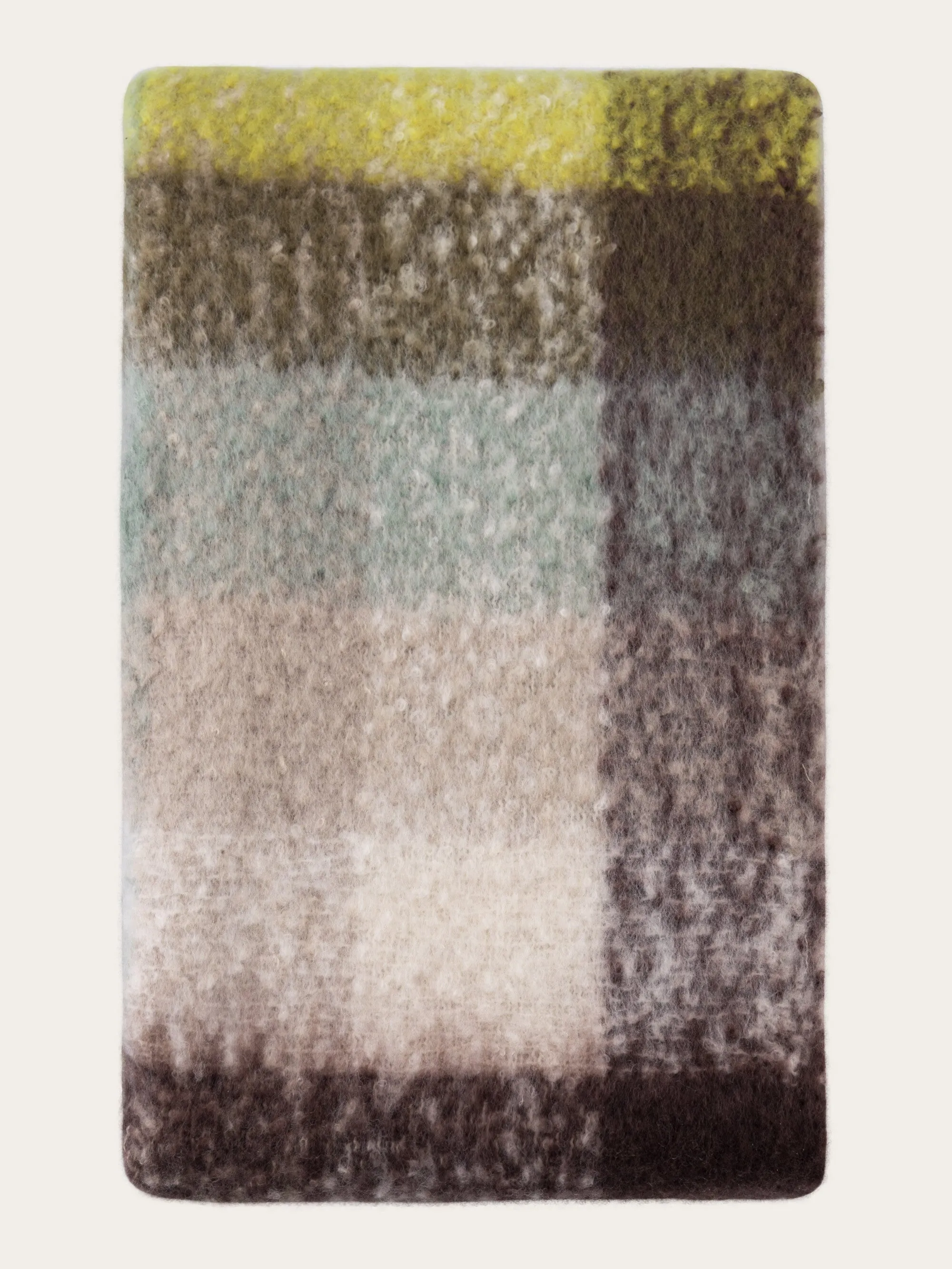 Checked scarf - Green check