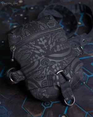 Chotta Bag / Cotton Printed - BLACK UFO