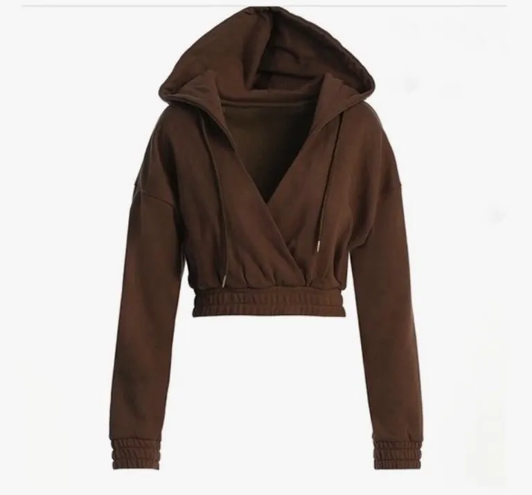 Cropped Hoodie Sweatsuit