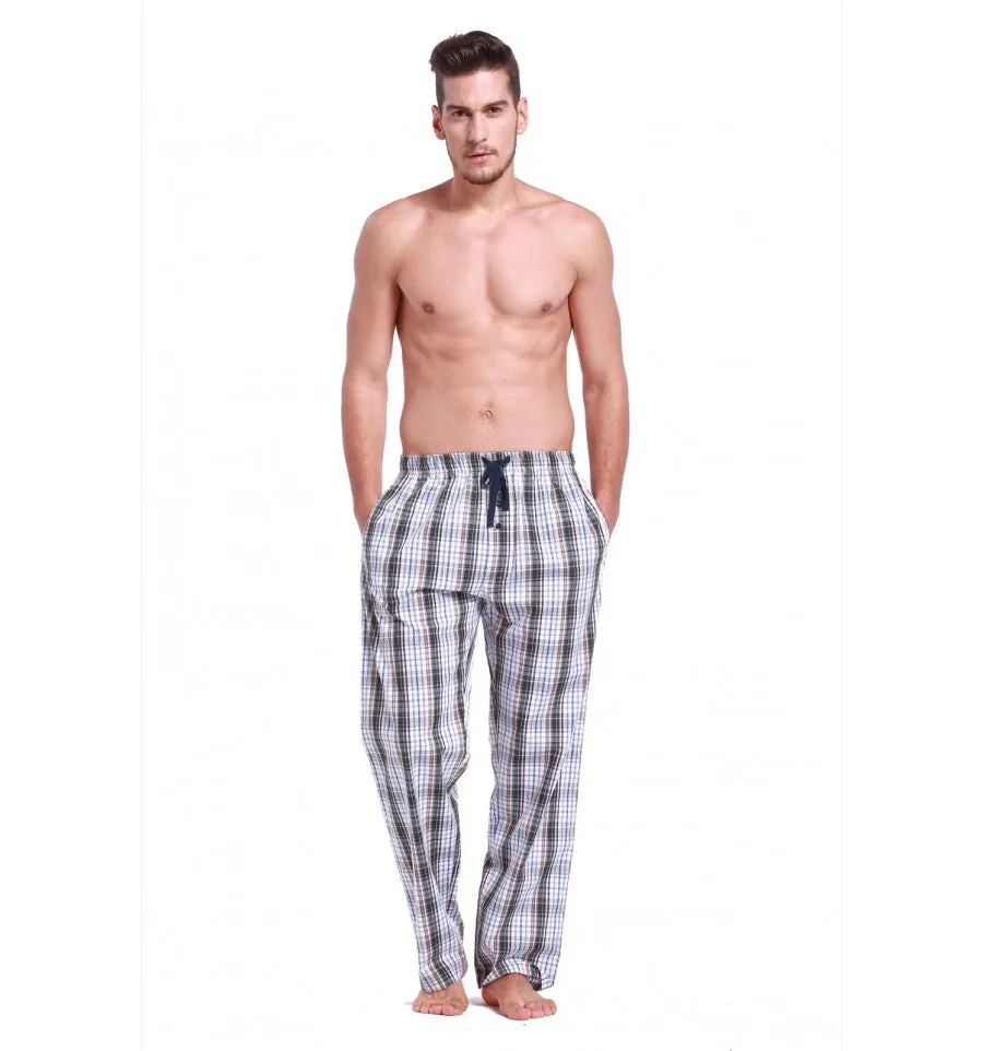 CYZ Men's 100% Cotton Poplin Pajama Lounge Sleep Pants
