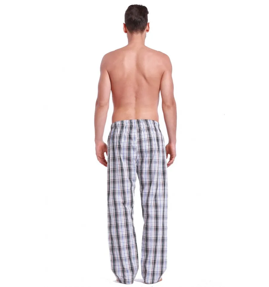 CYZ Men's 100% Cotton Poplin Pajama Lounge Sleep Pants