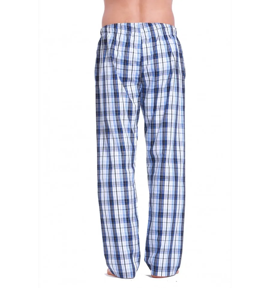 CYZ Men's 100% Cotton Poplin Pajama Lounge Sleep Pants