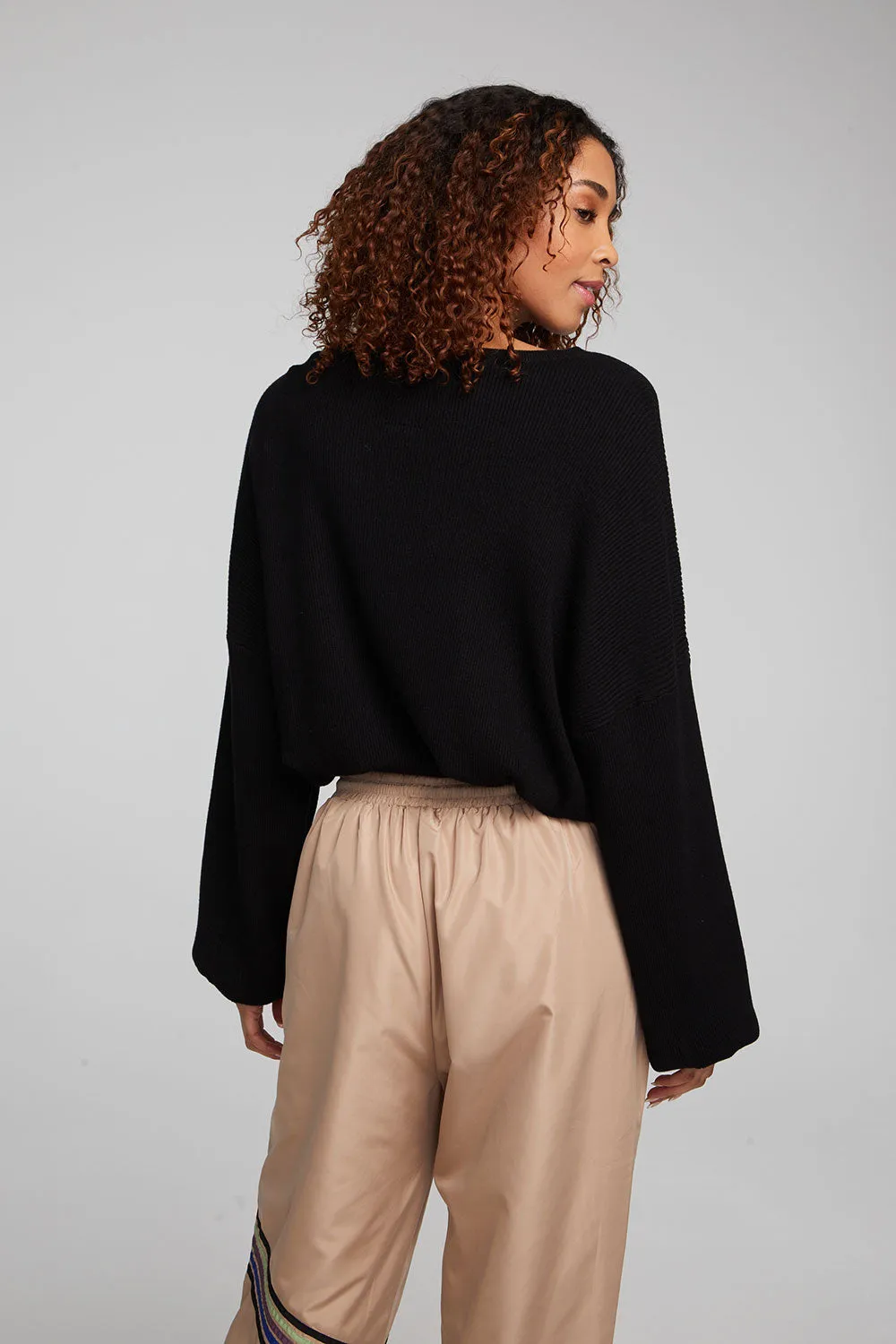 Diamond Shadow Black  Long Sleeve