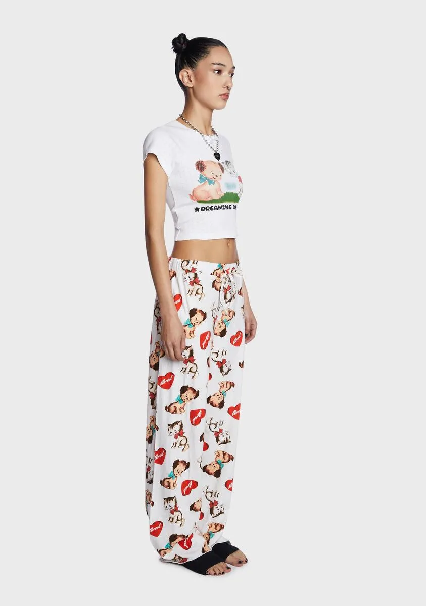 Dreaming Of You Tee And Trouser Set