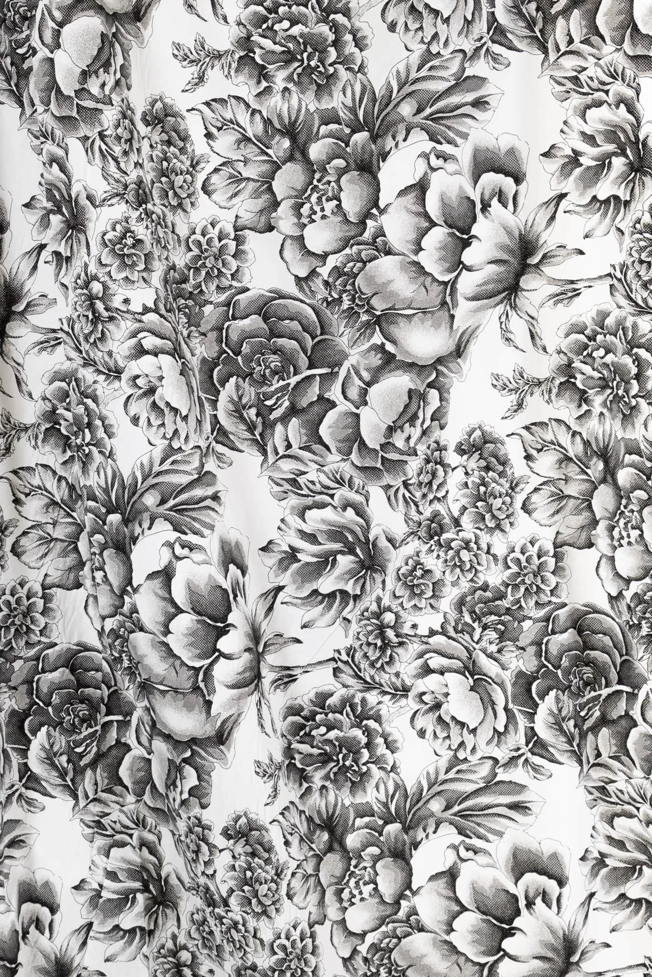 Etched Flora Stretch Cotton Woven - ENDCUT