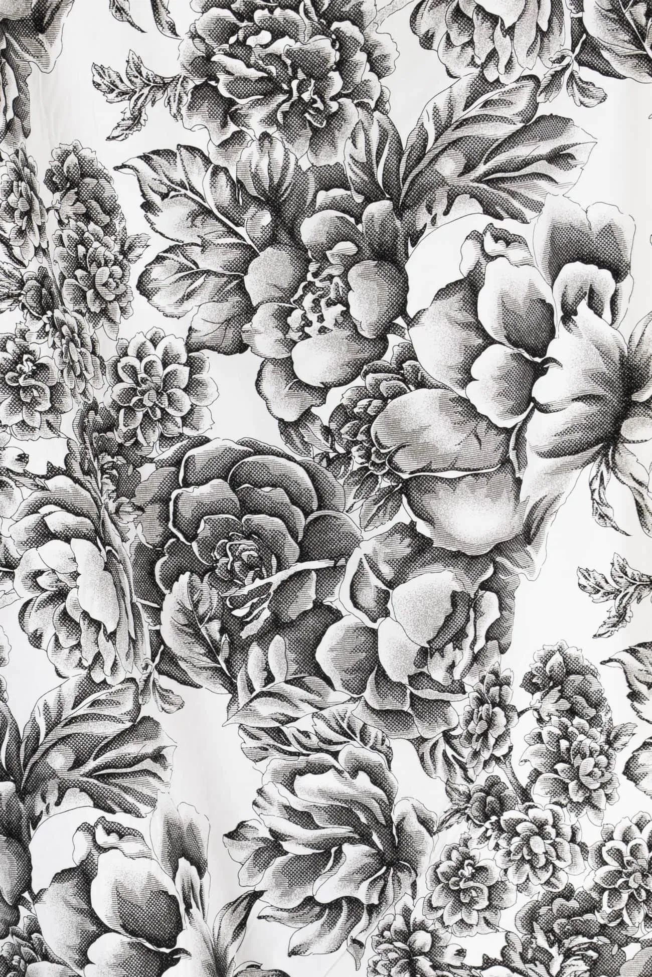 Etched Flora Stretch Cotton Woven - ENDCUT