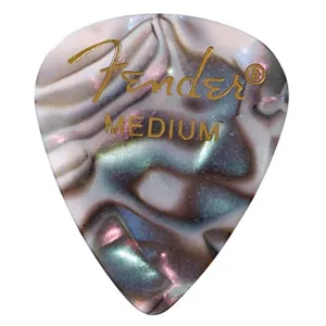 Fender 351 Pick Pack (12) Abalone Medium