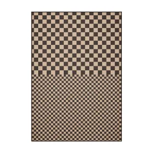 Half Check New Jute Rug