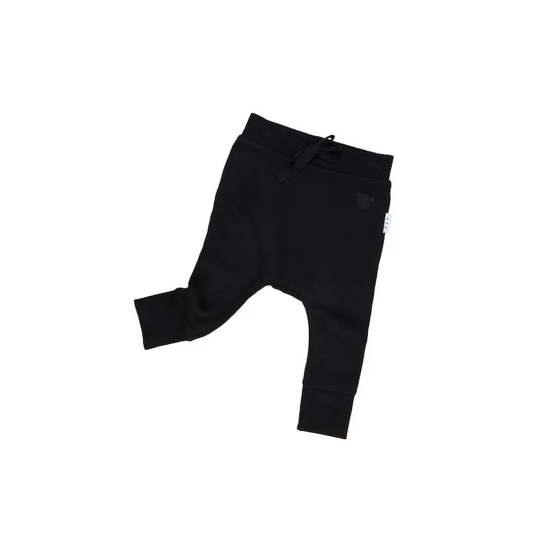 Huxbaby Black Drop Croth Pant