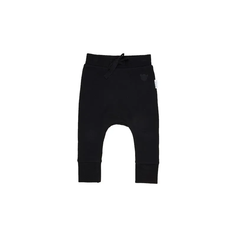 Huxbaby Black Drop Croth Pant
