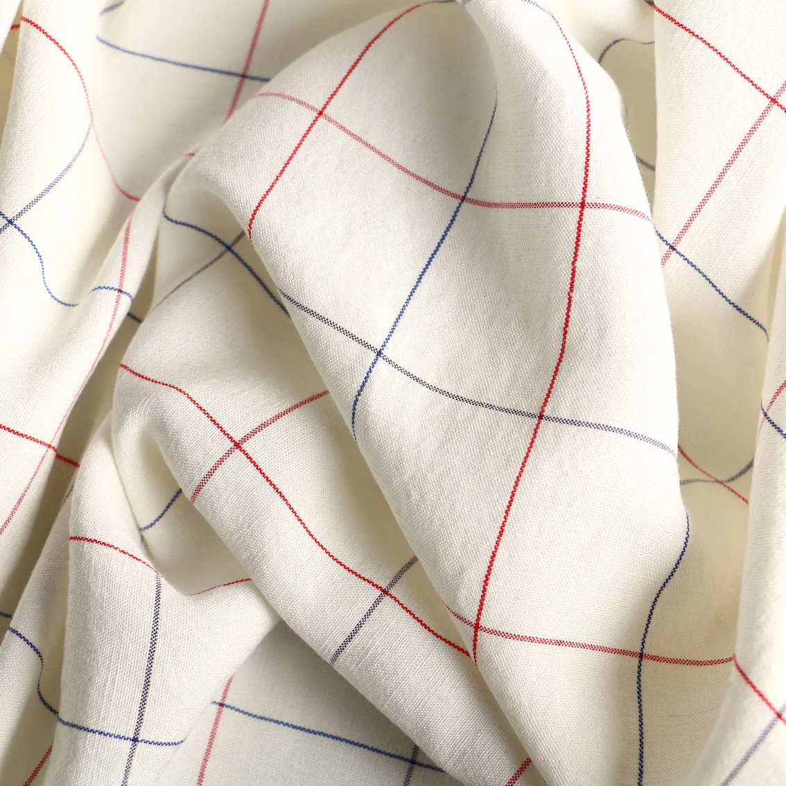 Ivory Elements Linen Check