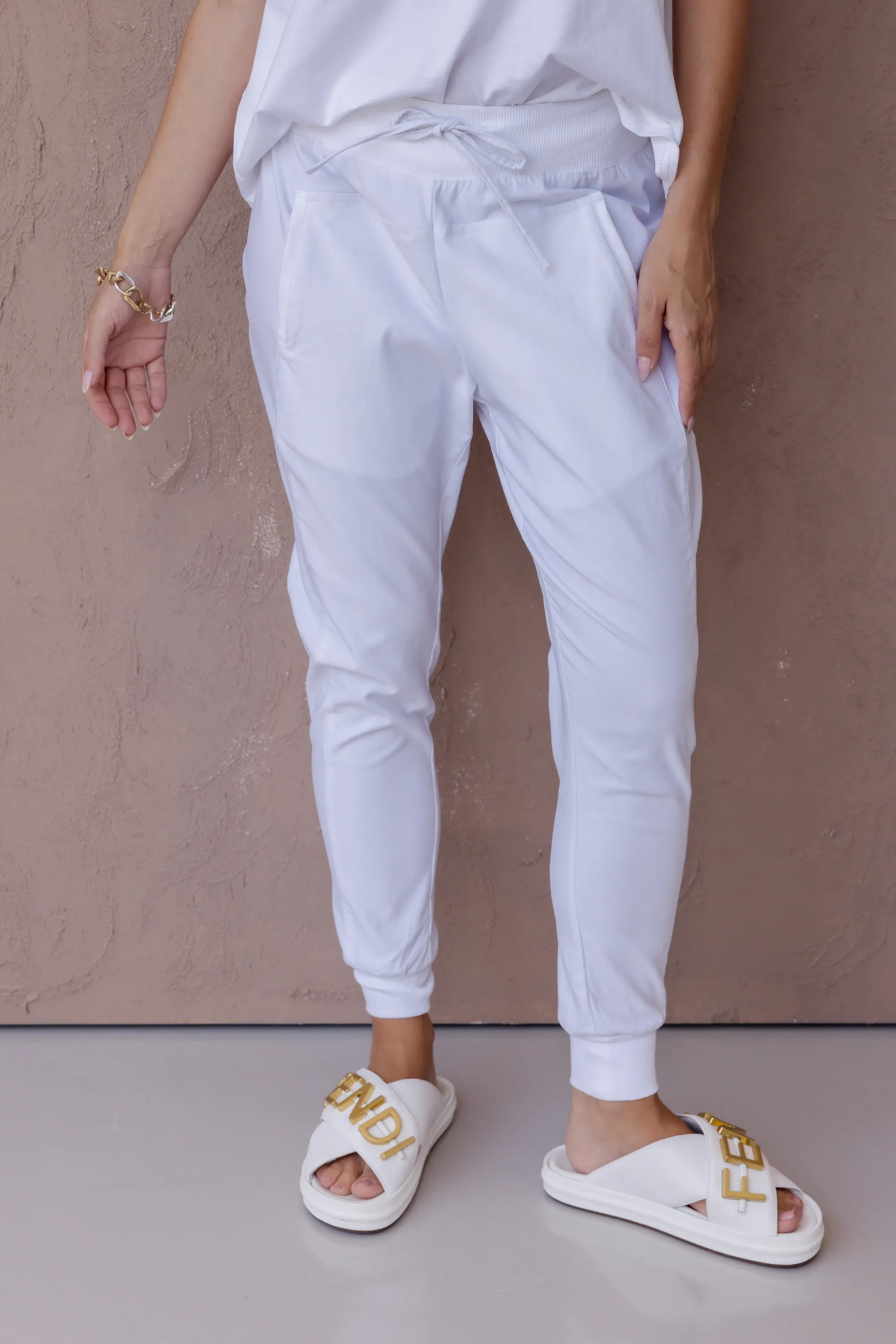 JOEY Pants White