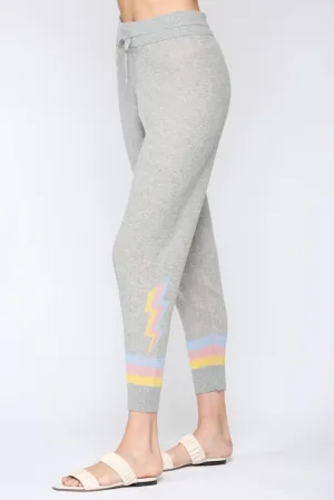 Lighting Bolt Knitted Pants