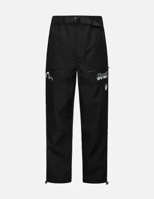 Logo Embroidery Loose Fit Utility Pants