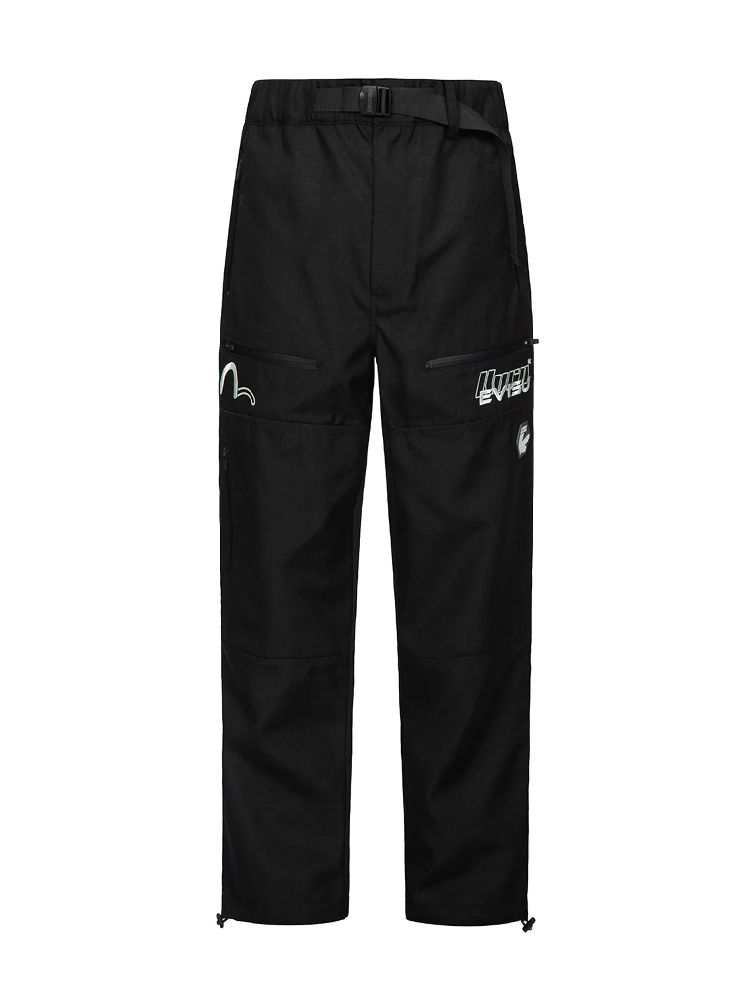 Logo Embroidery Loose Fit Utility Pants