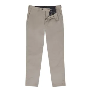 Men Sleepe-Printed Chino - Light-Grey