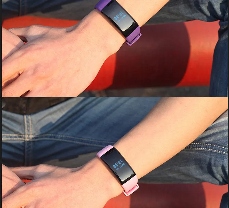 Monitoring Waterproof Wrist Watch Band