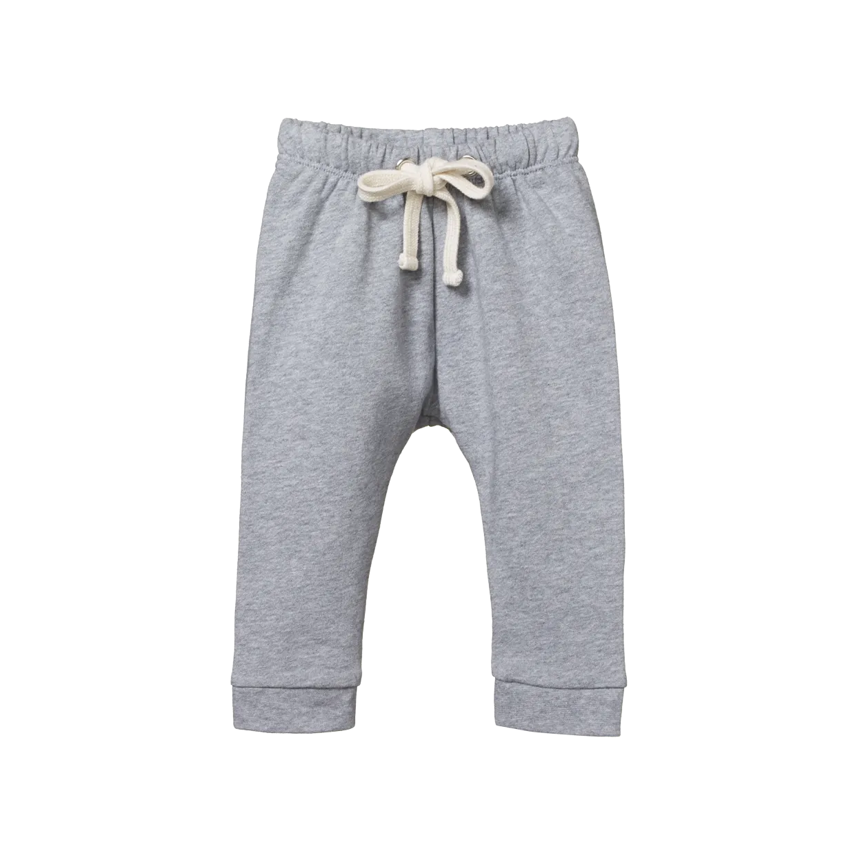 NATURE BABY DRAWSTRING PANT GREY MARLE