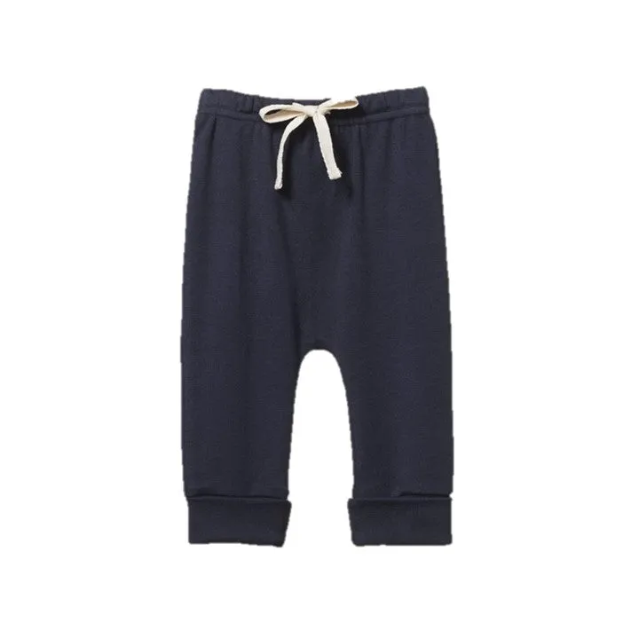 Nature Baby - Drawstring Pants - Navy