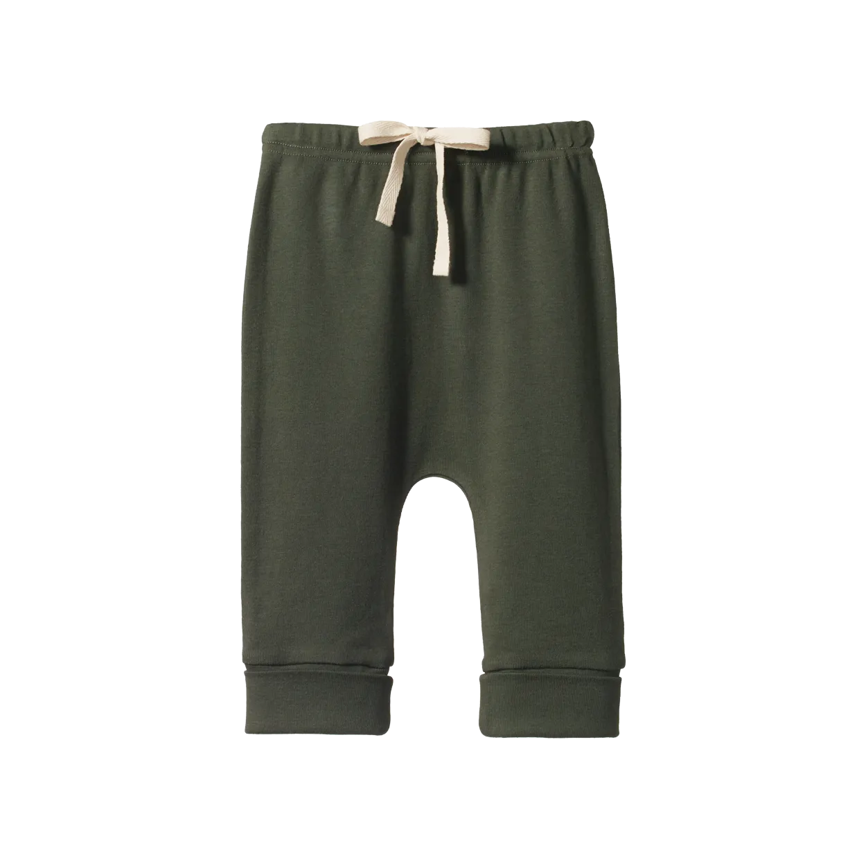 NATURE BABY DRAWSTRING PANTS THYME