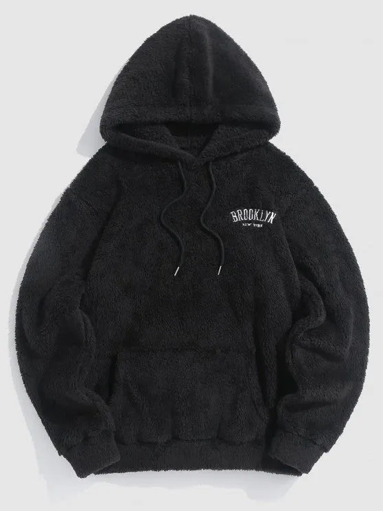 New York And Brooklyn Hoodie And Teddy Pants Set