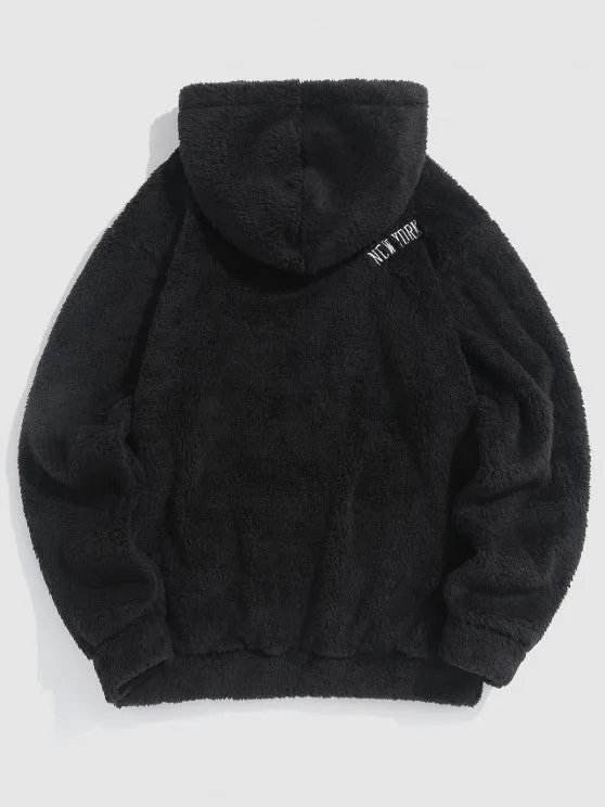 New York And Brooklyn Hoodie And Teddy Pants Set