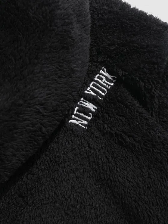 New York And Brooklyn Hoodie And Teddy Pants Set