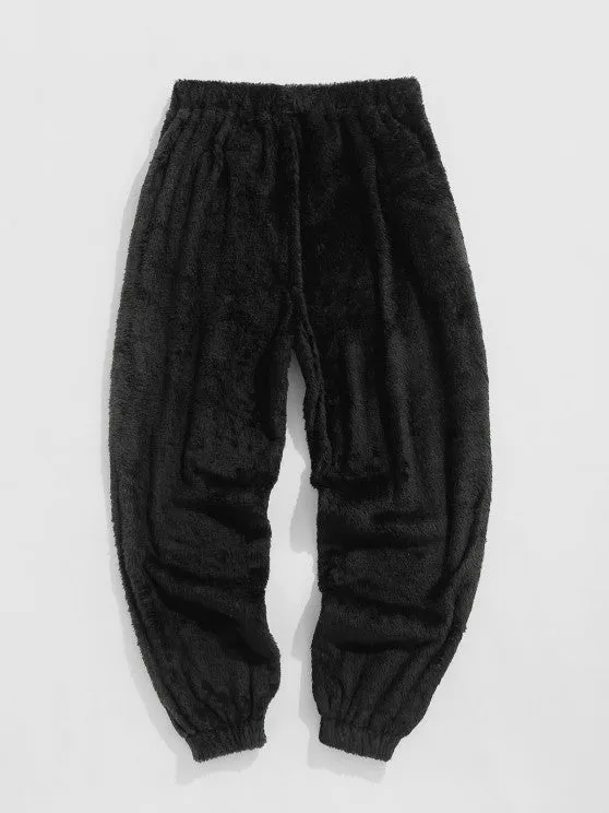 New York And Brooklyn Hoodie And Teddy Pants Set