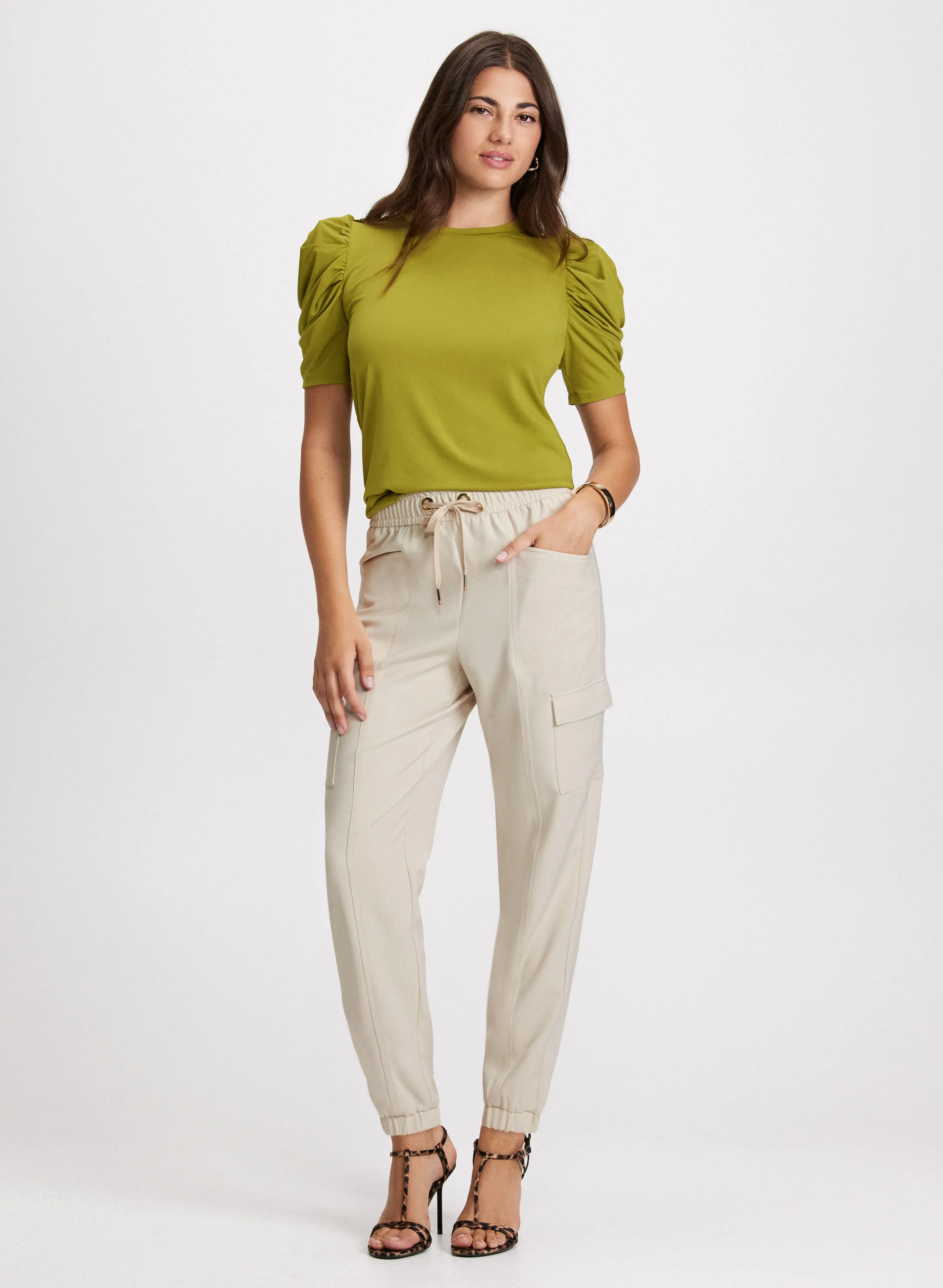Pull-On Cargo Pants