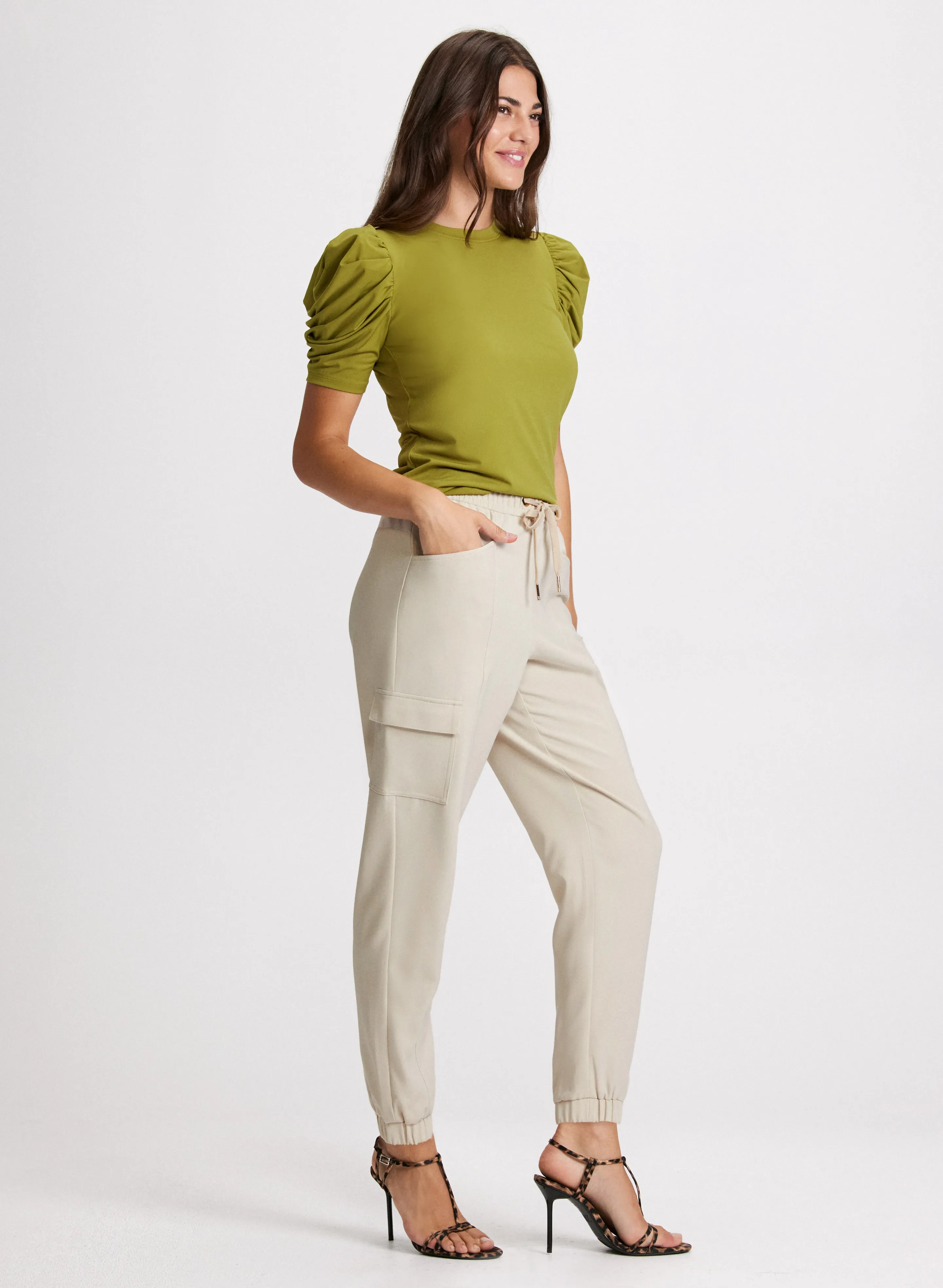 Pull-On Cargo Pants