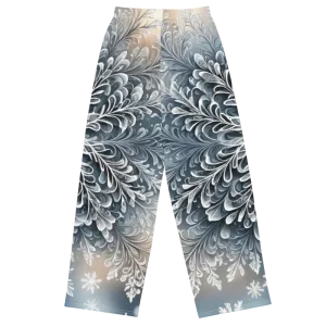 "Frosted Elegance" Collection - Unisex Wide Leg Pants