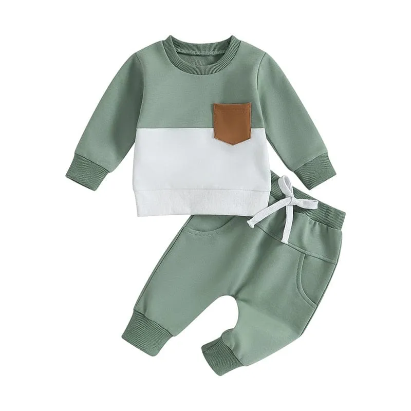 "Ryan" 2-PC Sporty Warmup Set
