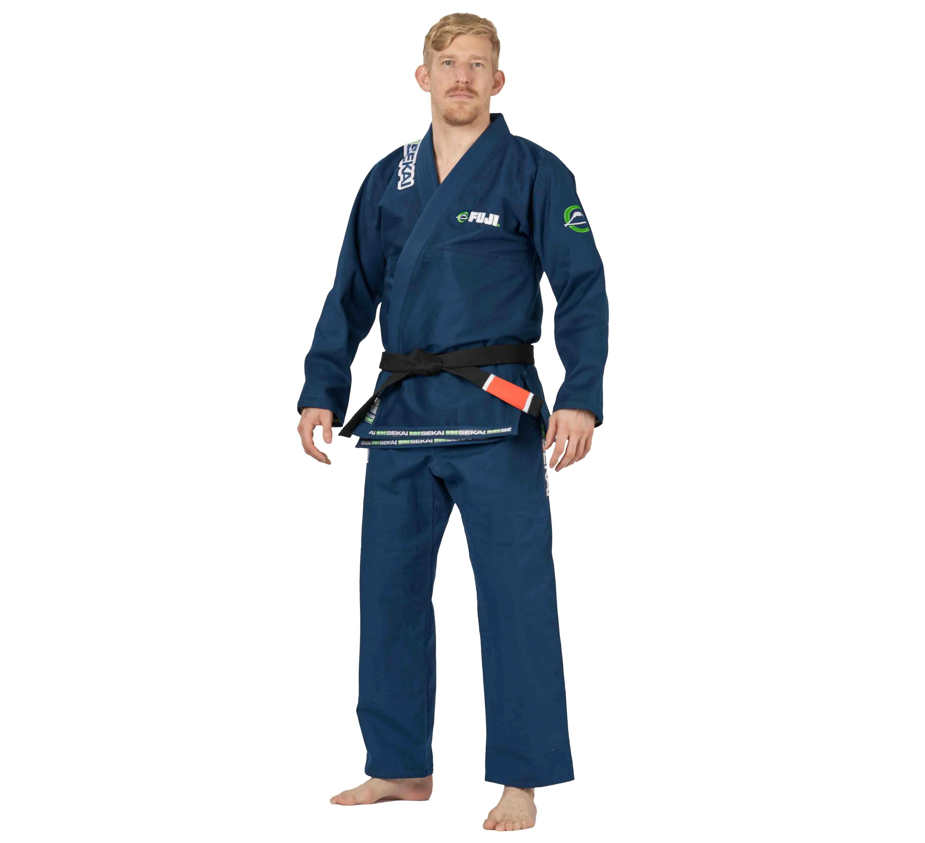 Sekai 2.0 BJJ Gi Navy/Green