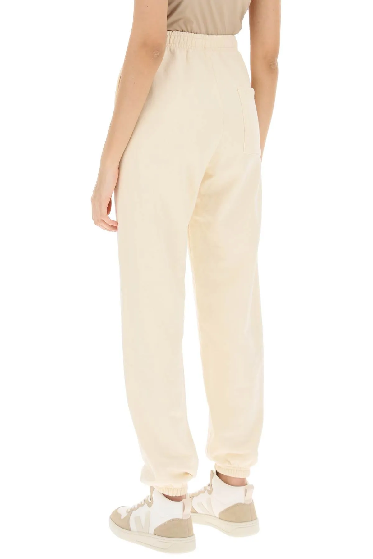 Sporty rich jogger pants with logo detail