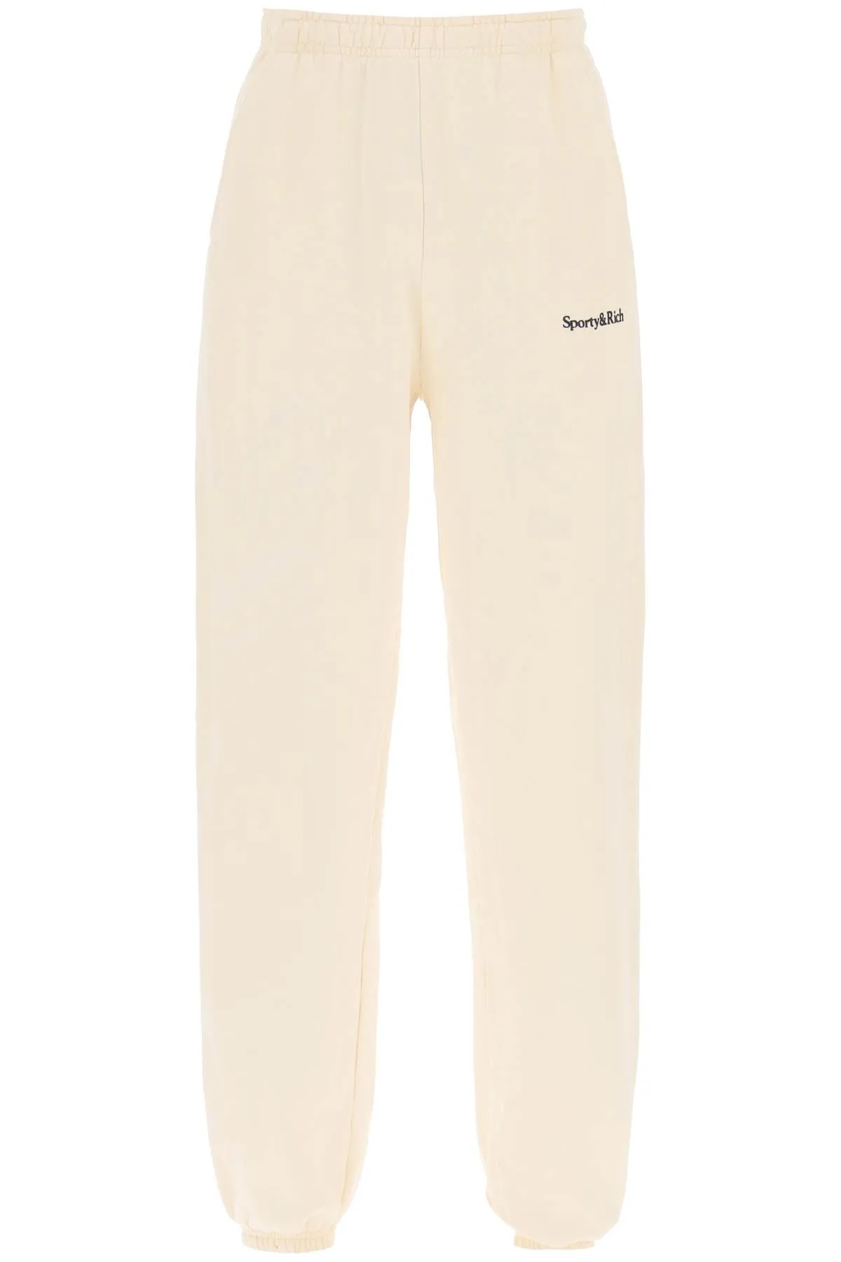 Sporty rich jogger pants with logo detail