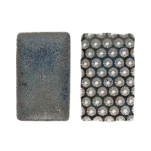 Stoneware Platter, 2 Styles