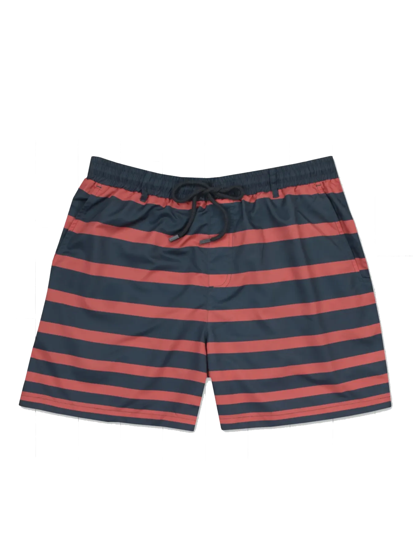 Stripe Fade Harbor Swim Trunk Navy/Red